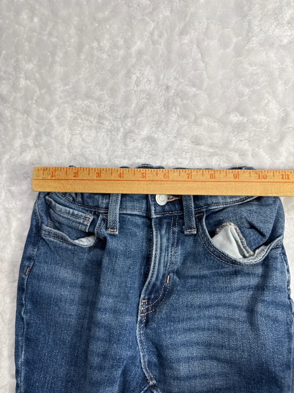 Old Navy Jeans High Rise Flare Blue Denim Girls Size 10